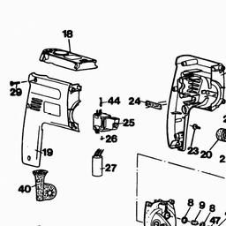 Black & Decker D136RS DRILL spare parts