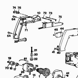 Black & Decker SR352E SAW spare parts