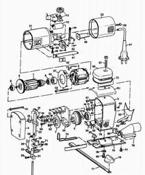 Black & Decker DN99E JIGSAW spare parts