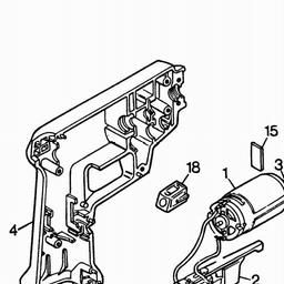 Black & Decker 9016 CORDLESS DRILL spare parts