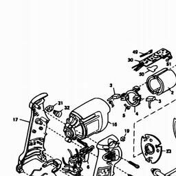 Black & Decker 2661 DRILL spare parts