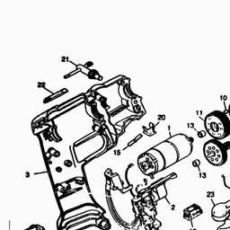 Black & Decker 1962 DRILL spare parts
