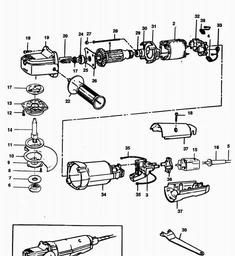 Elu EAG200 spare parts