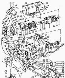 Black & Decker P3802 CIRC. SAW spare parts