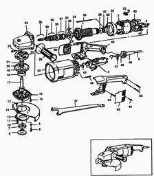 Elu EAG202 spare parts