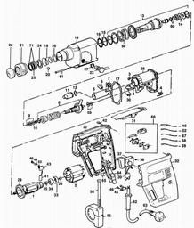 Elu EHD323L spare parts