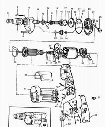 Elu ESD706 spare parts