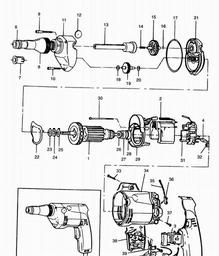 Elu ESD700 spare parts