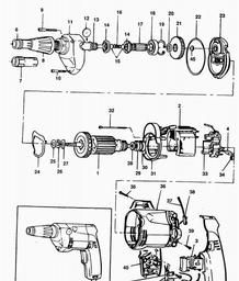Elu ESD701 spare parts