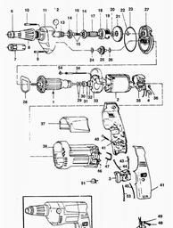 Elu ESD703 spare parts