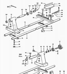 Elu DB180-----B spare parts