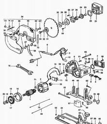 Elu MH182 spare parts