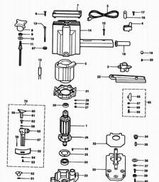 Elu MKF67 spare parts