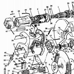 Black & Decker P3201 CHOP SAW spare parts