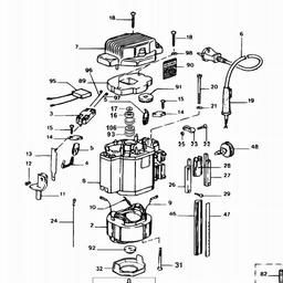 Elu MOF177E spare parts