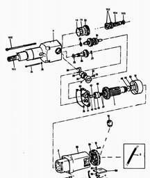 Black & Decker RB130 POWER UNIT spare parts