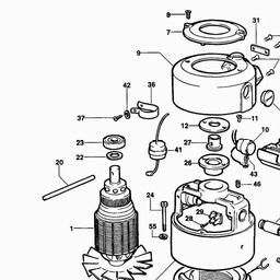 Elu MOF112 spare parts