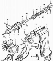 Black & Decker P8540K DRILL spare parts