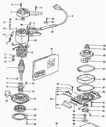 Elu MVS94 spare parts