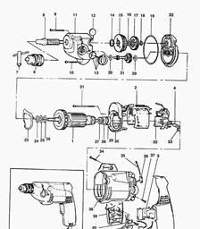 Elu ECD307 spare parts