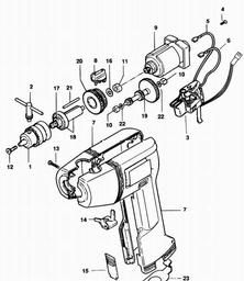 Black & Decker PL89------A DRILL spare parts