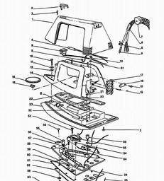 Black & Decker SR150-----B IRON spare parts