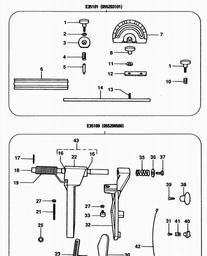 Elu 055203101 spare parts