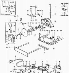Elu MH25 spare parts