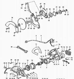 Elu MH85 spare parts