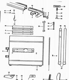 Elu E35005 spare parts