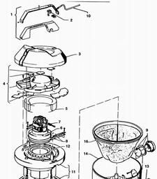 Black & Decker P9023 VACUUM CLEANER spare parts