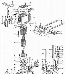 Elu MOF96 spare parts