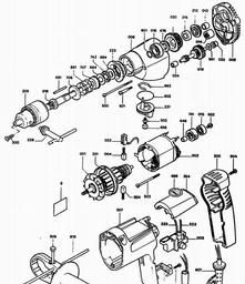 Black & Decker P2264 DRILL spare parts