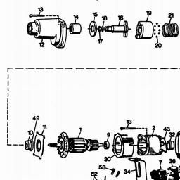 Black & Decker P2674 IMPACT WRENCH spare parts