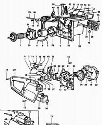 Black & Decker MC4B CHAINSAW spare parts