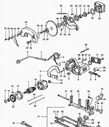 Elu MH65 spare parts