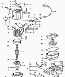 Elu MVS47 spare parts