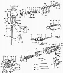 Elu ST142 spare parts