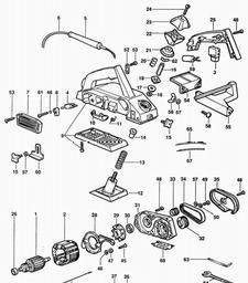 Elu MFF80 spare parts