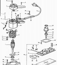 Elu MVS93 spare parts
