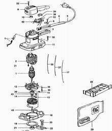 Elu MVS156-02 spare parts