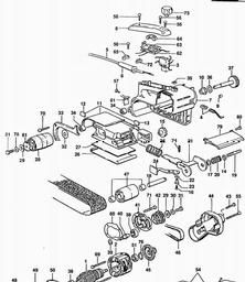 Elu MHB157E spare parts