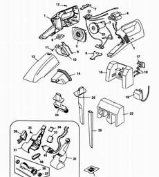 Black & Decker DB5500 POWERBRUSH spare parts