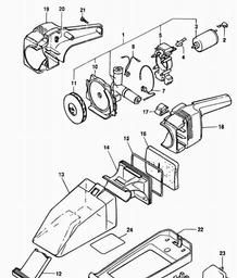 Black & Decker HC220 SPILLBUSTER spare parts