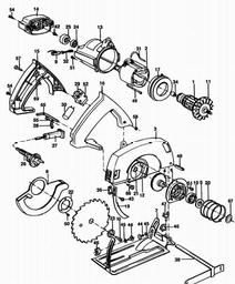 Black & Decker DN56 CIRC. SAW spare parts