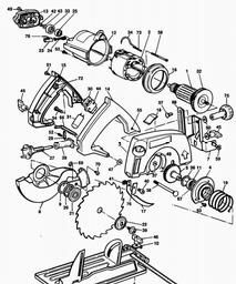 Black & Decker BD59 CIRC. SAW spare parts