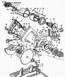 Black & Decker P3703 CIRC. SAW spare parts