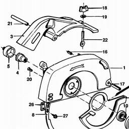 Black & Decker D985 CIRC SAW ATTACH spare parts