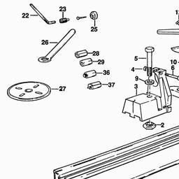 Black & Decker X40040 LATHE spare parts