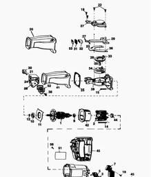 Black & Decker P5321 CUT SAW spare parts